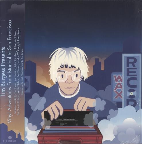 Tim Burgess Vinyl Adventures From Istanbul To San Francisco - Shrink + Obi 2-LP vinyl record set (Double LP Album) UK TBU2LVI834693