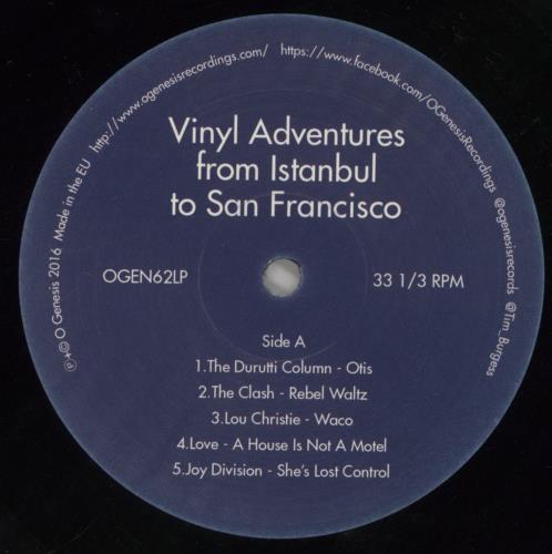 Tim Burgess Vinyl Adventures From Istanbul To San Francisco - Shrink + Obi 2-LP vinyl record set (Double LP Album) UK TBU2LVI834693
