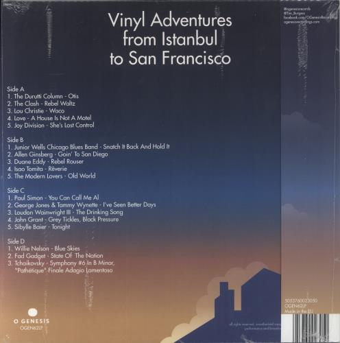 Tim Burgess Vinyl Adventures From Istanbul To San Francisco - Shrink + Obi 2-LP vinyl record set (Double LP Album) UK TBU2LVI834693