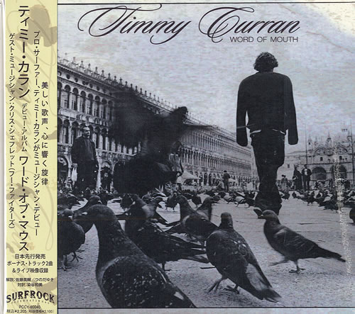 Tim Curran Word Of Mouth CD album (CDLP) Japanese T95CDWO483981