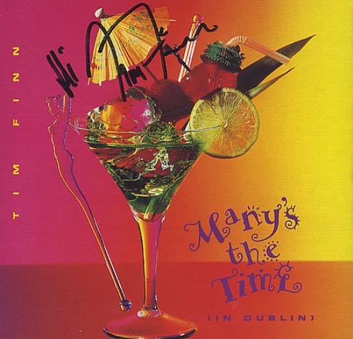 Tim Finn Many's The Time CD single (CD5 / 5") Australian TFNC5MA48241