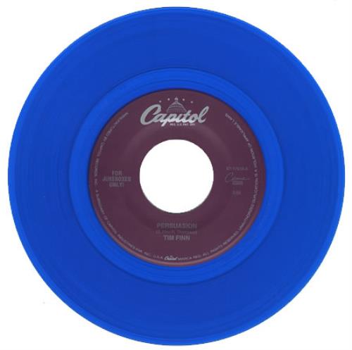 Tim Finn Persuasion 7" vinyl single (7 inch record / 45) US TFN07PE264983