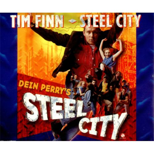 Tim Finn Steel City CD single (CD5 / 5") Australian TFNC5ST101193