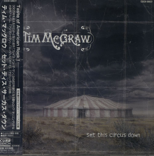Tim McGraw Set This Circus Down CD album (CDLP) Japanese IGWCDSE570899