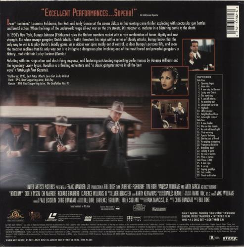 Tim Roth Hoodlum laserdisc / lazerdisc US TR2LZHO857331