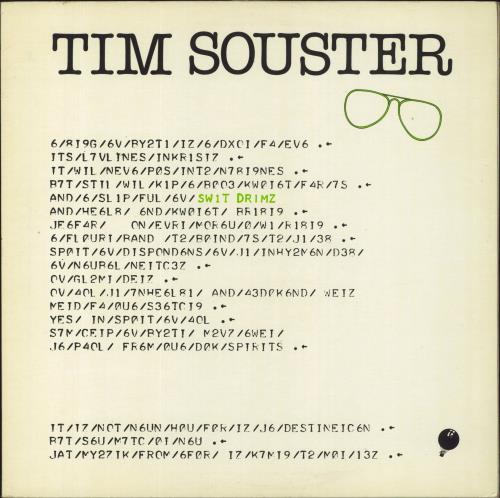 Tim Souster Swit Drimz vinyl LP album (LP record) UK 6UZLPSW826205