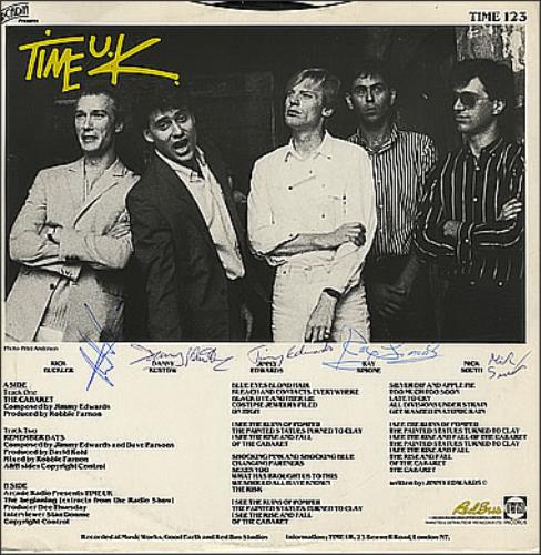 Time UK The Cabaret 12" vinyl single (12 inch record / Maxi-single) UK TUK12TH165194