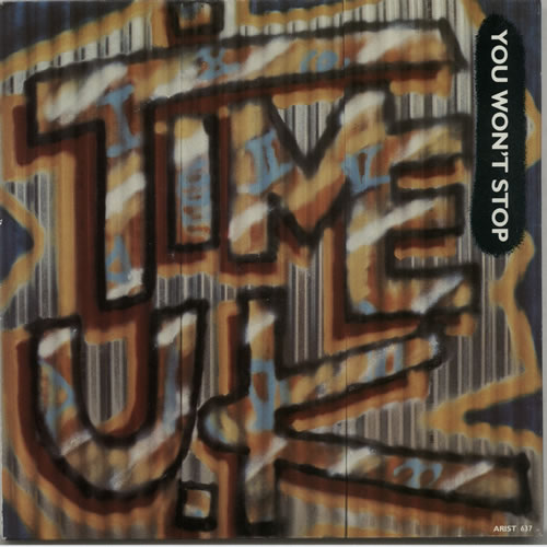 Time UK You Won't Stop 7" vinyl single (7 inch record / 45) UK TUK07YO164983