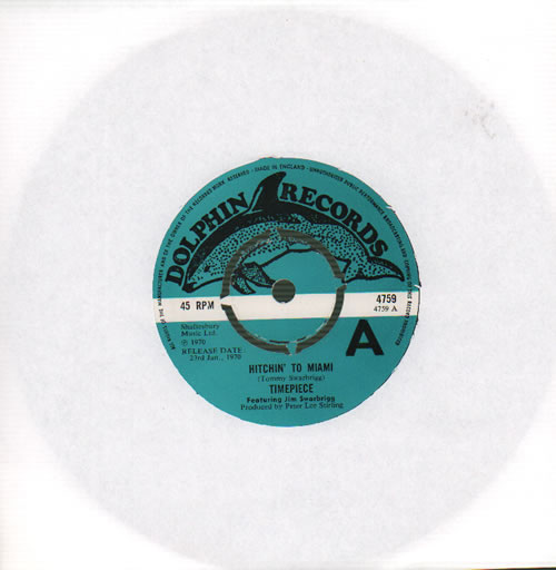 Timepiece Hitchin' To Miami 7" vinyl single (7 inch record / 45) UK XL107HI636428
