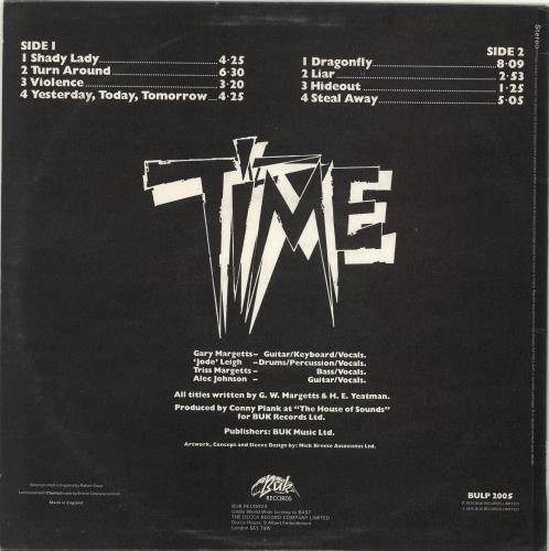 Time Time vinyl LP album (LP record) UK YXVLPTI697737