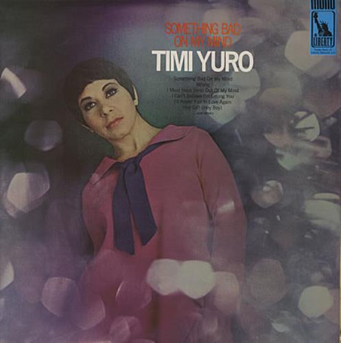 Timi Yuro Something Bad On My Mind vinyl LP album (LP record) UK TYULPSO376764