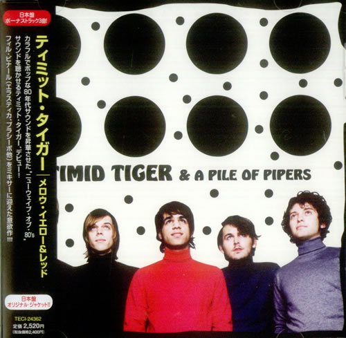 Timid Tiger & A Pile Of Papers CD album (CDLP) Japanese U4MCDAP537768
