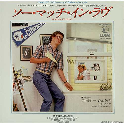 Timothy B. Schmit So Much In Love 7" vinyl single (7 inch record / 45) Japanese TIB07SO408050