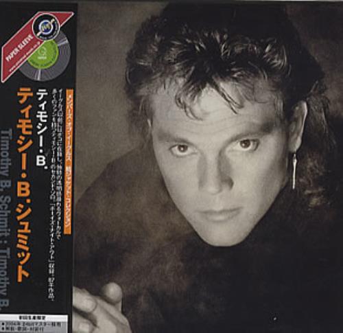 Timothy B. Schmit Timothy B. CD album (CDLP) Japanese TIBCDTI353356