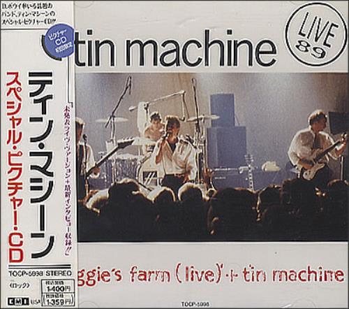 Tin Machine Maggie's Farm CD single (CD5 / 5") Japanese TINC5MA371677