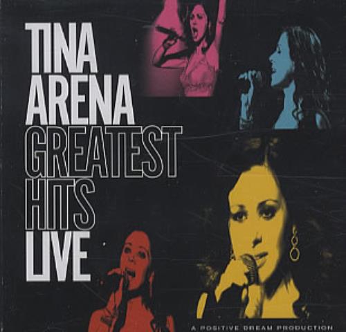 Tina Arena Greatest Hits Live 2-disc CD/DVD set Australian TIA2DGR333587