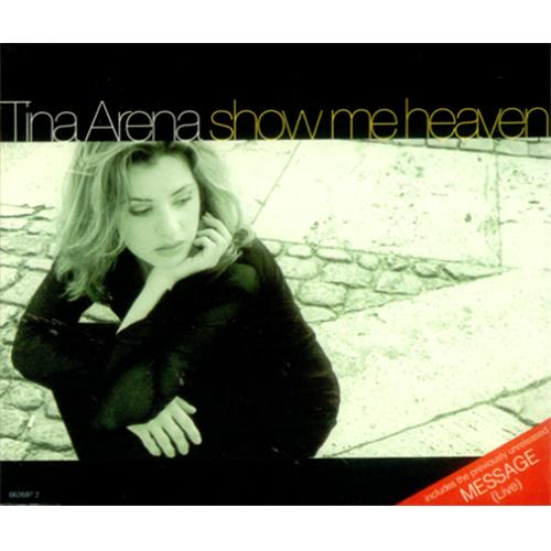 Tina Arena Show Me Heaven 2-CD single set (Double CD single) Austrian TIA2SSH163350