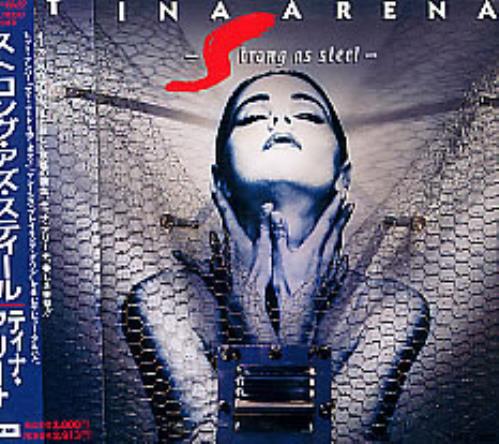 Tina Arena Strong As Steel CD album (CDLP) Japanese TIACDST275852