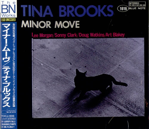 Tina Brooks Minor Move CD album (CDLP) Japanese INBCDMI509122