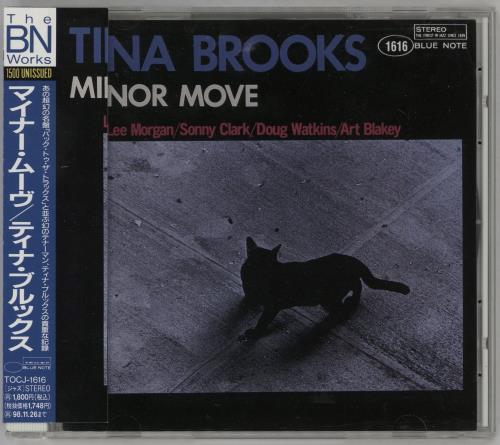 Tina Brooks Minor Move CD album (CDLP) Japanese INBCDMI751207