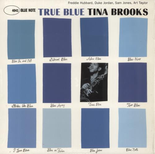 Tina Brooks True Blue - Shrink vinyl LP album (LP record) US INBLPTR850319