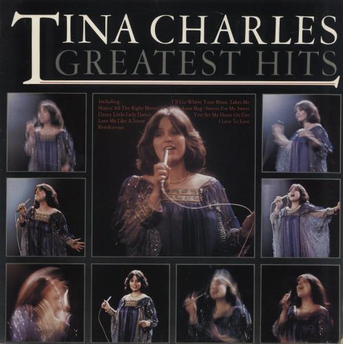Tina Charles Greatest Hits vinyl LP album (LP record) UK LRELPGR864664