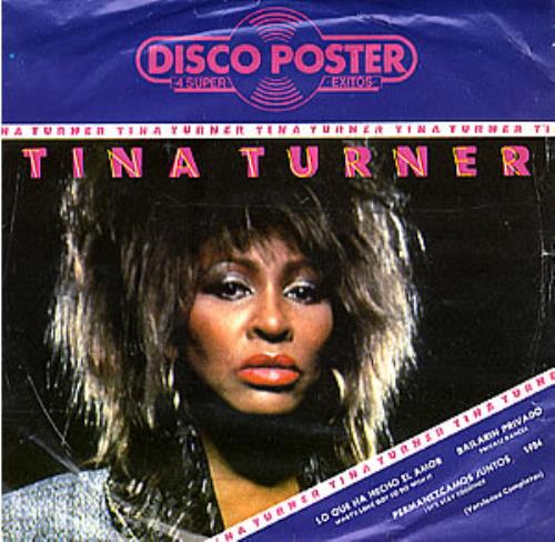 Tina Turner 4 Super Exitos 7" vinyl single (7 inch record / 45) Mexican TUR07SU96136