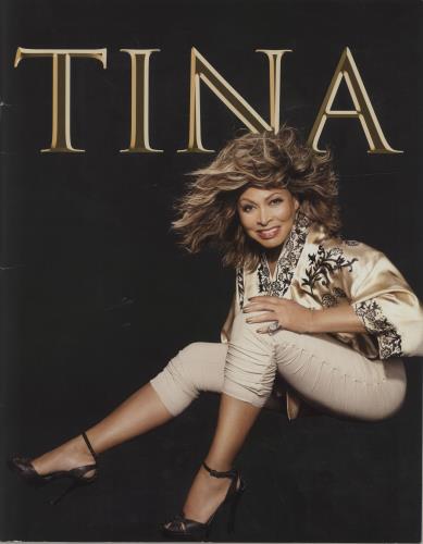 Tina Turner 50th Anniversary Tour Europe + Ticket Stub tour programme UK TURTRTH680993
