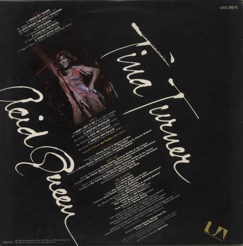 Tina Turner Acid Queen vinyl LP album (LP record) UK TURLPAC229310