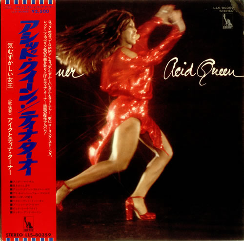 Tina Turner Acid Queen vinyl LP album (LP record) Japanese TURLPAC457915