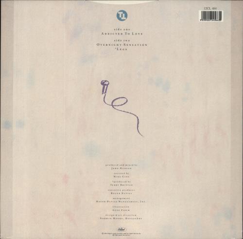 Tina Turner Addicted To Love 12" vinyl single (12 inch record / Maxi-single) UK TUR12AD56180