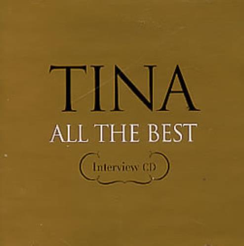 Tina Turner All The Best - Interview CD CD-R acetate US TURCRAL318023