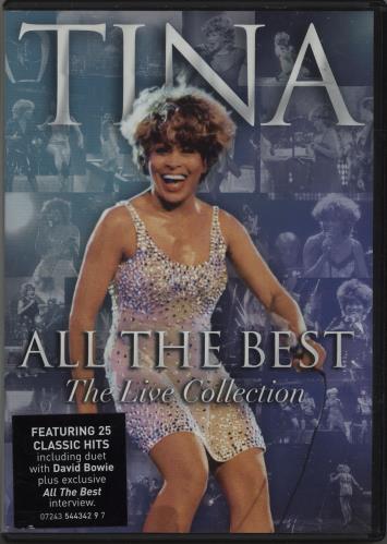 Tina Turner All The Best - The Live Collection DVD UK TURDDAL669892