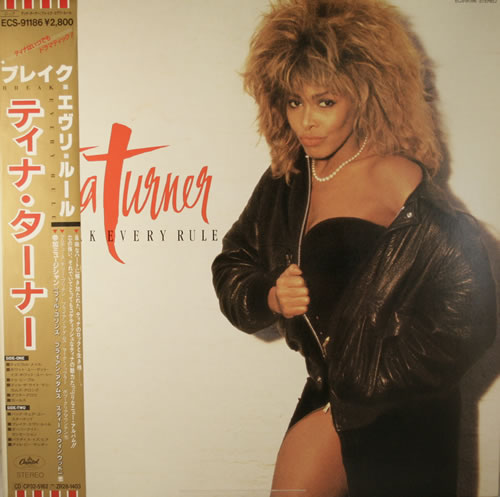 Tina Turner Break Every Rule vinyl LP album (LP record) Japanese TURLPBR123724