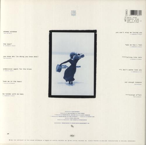 Tina Turner Foreign Affair vinyl LP album (LP record) UK TURLPFO376708