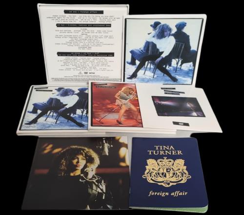 Tina Turner Foreign Affair CD Album Box Set UK TURDXFO785666