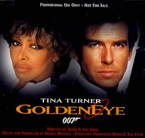Tina Turner Goldeneye CD single (CD5 / 5") UK TURC5GO56682