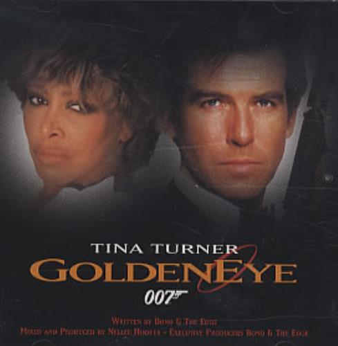 Tina Turner Goldeneye CD single (CD5 / 5") US TURC5GO59115