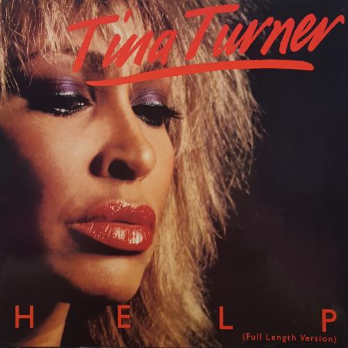 Tina Turner Help - Autographed Sleeve memorabilia UK TURMMHE662813