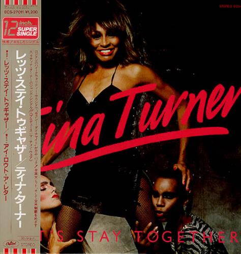 Tina Turner Let's Stay Together 12" vinyl single (12 inch record / Maxi-single) Japanese TUR12LE133966