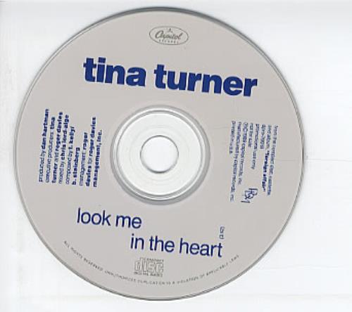 Tina Turner Look Me In The Heart CD single (CD5 / 5") US TURC5LO08220
