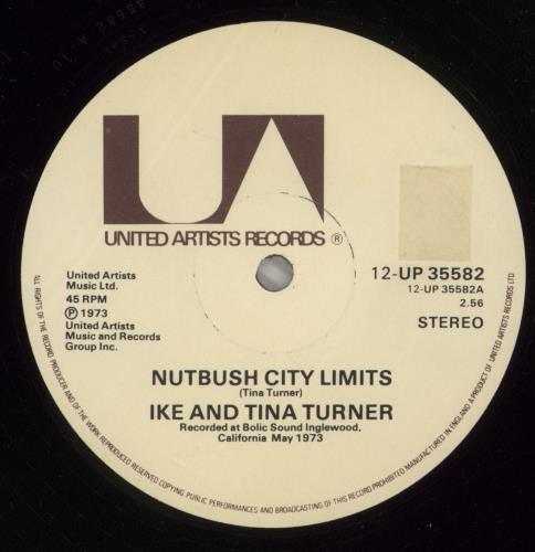 Tina Turner Nutbush City Limits 12" vinyl single (12 inch record / Maxi-single) UK TUR12NU44118