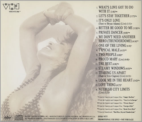 Tina Turner Play This In Store CD album (CDLP) US TURCDPL19453