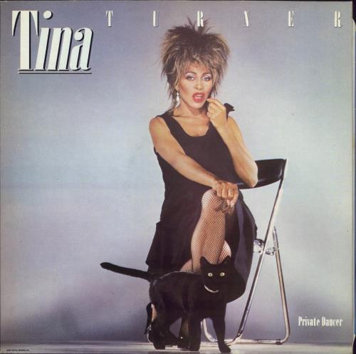 Tina Turner Private Dancer - Not For Sale sticker vinyl LP album (LP record) UK TURLPPR530806
