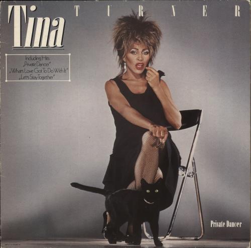 Tina Turner Private Dancer - White Label Test Pressing vinyl LP album (LP record) German TURLPPR857935