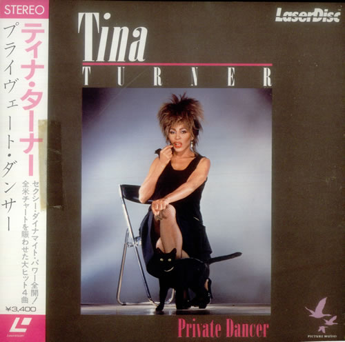 Tina Turner Private Dancer laserdisc / lazerdisc Japanese TURLZPR543457