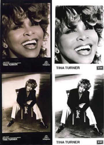 Tina Turner Promo Photos - Set of 4 photograph Mexican TURPHPR292594