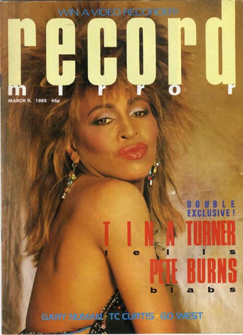 Tina Turner Record Mirror magazine UK TURMARE165246