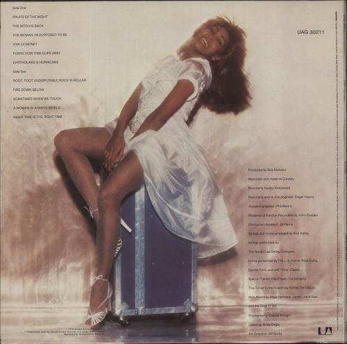 Tina Turner Rough vinyl LP album (LP record) UK TURLPRO411698