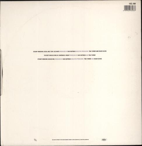 Tina Turner Steamy Windows 12" vinyl single (12 inch record / Maxi-single) UK TUR12ST769285